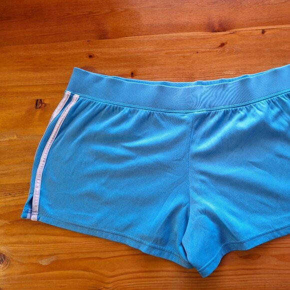 Athletic Works Light Blue and White Running Shorts - Picture 3 of 8